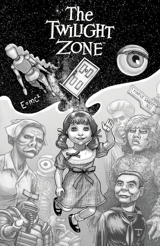The Twilight Zone #10 Variant Ri (10) (Browne) IDW Publishing