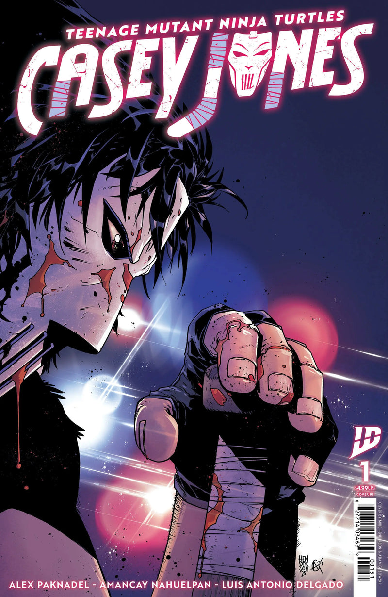 Teenage Mutant Ninja Turtles: Casey Jones #1 Variant Ri (50) (Henderson) IDW Publishing
