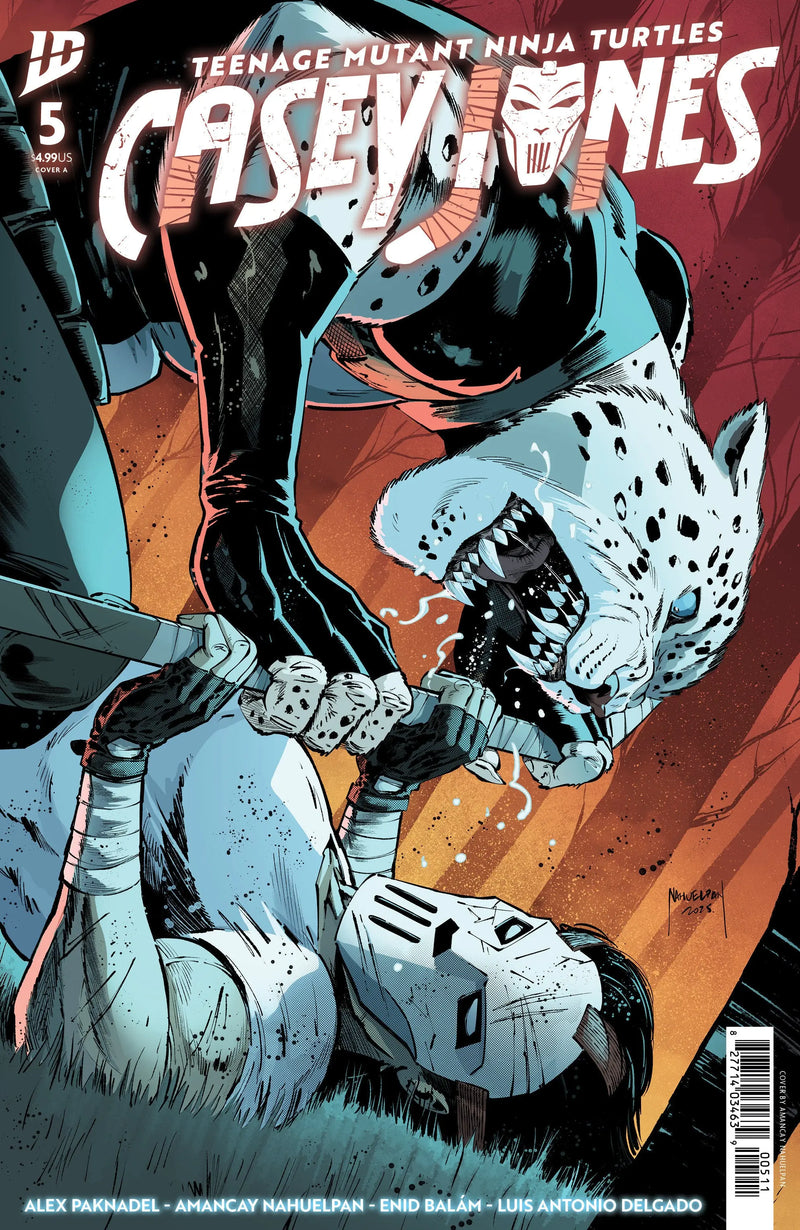 Teenage Mutant Ninja Turtles: Casey Jones #5 Cover A (Nahuelpan) IDW Publishing