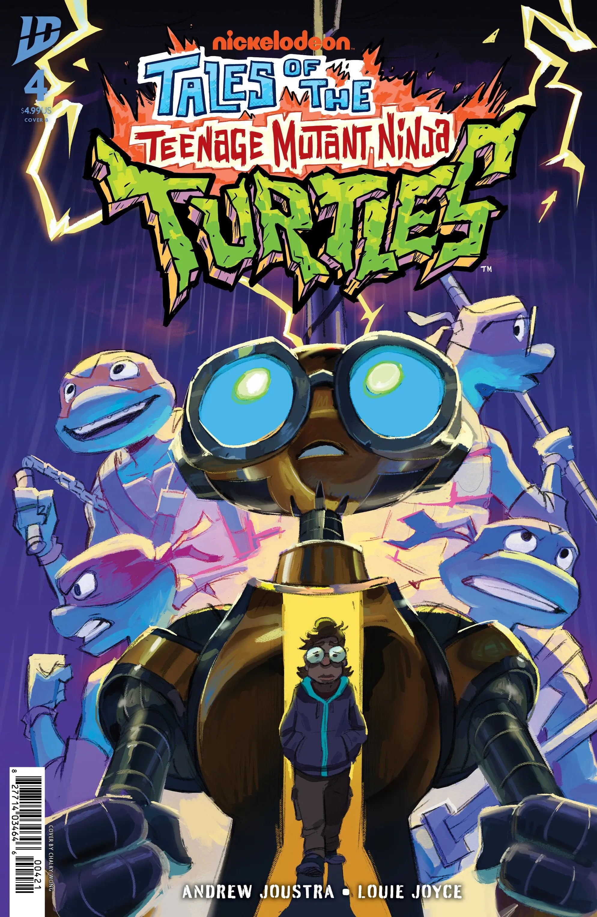 Tales Of The Teenage Mutant Ninja Turtles #4 Variant B (Wong