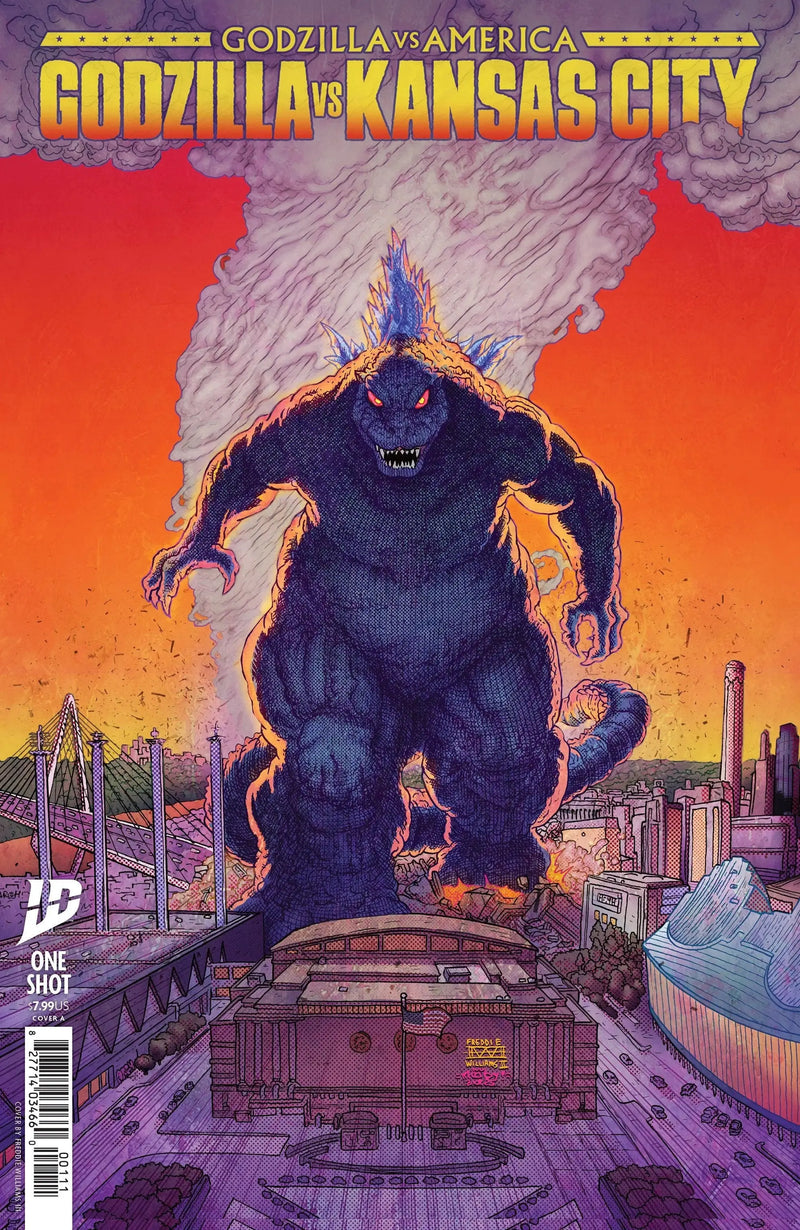 Godzilla vs. America: Kansas City IDW Publishing