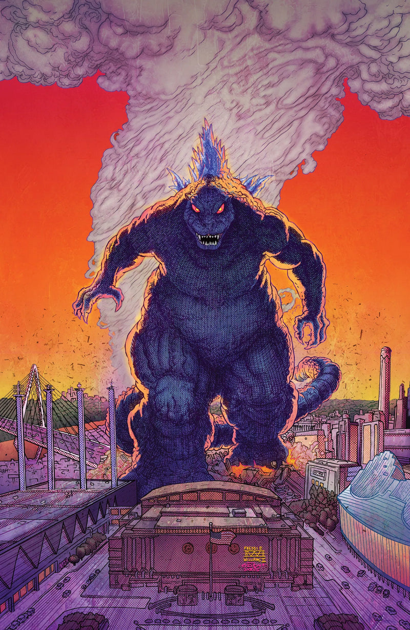 Godzilla vs. America: Kansas City Variant Ri (25) (Williams II & Moody Full Art) IDW Publishing
