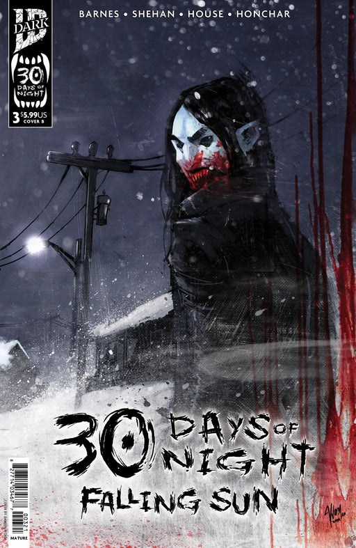 30 Days Of Night: Falling Sun #3 Variant B (Damien Worm) IDW Publishing