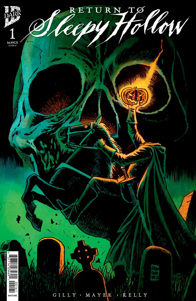 Return To Sleepy Hollow #1 Variant Ri (50) (Francavilla) IDW Publishing