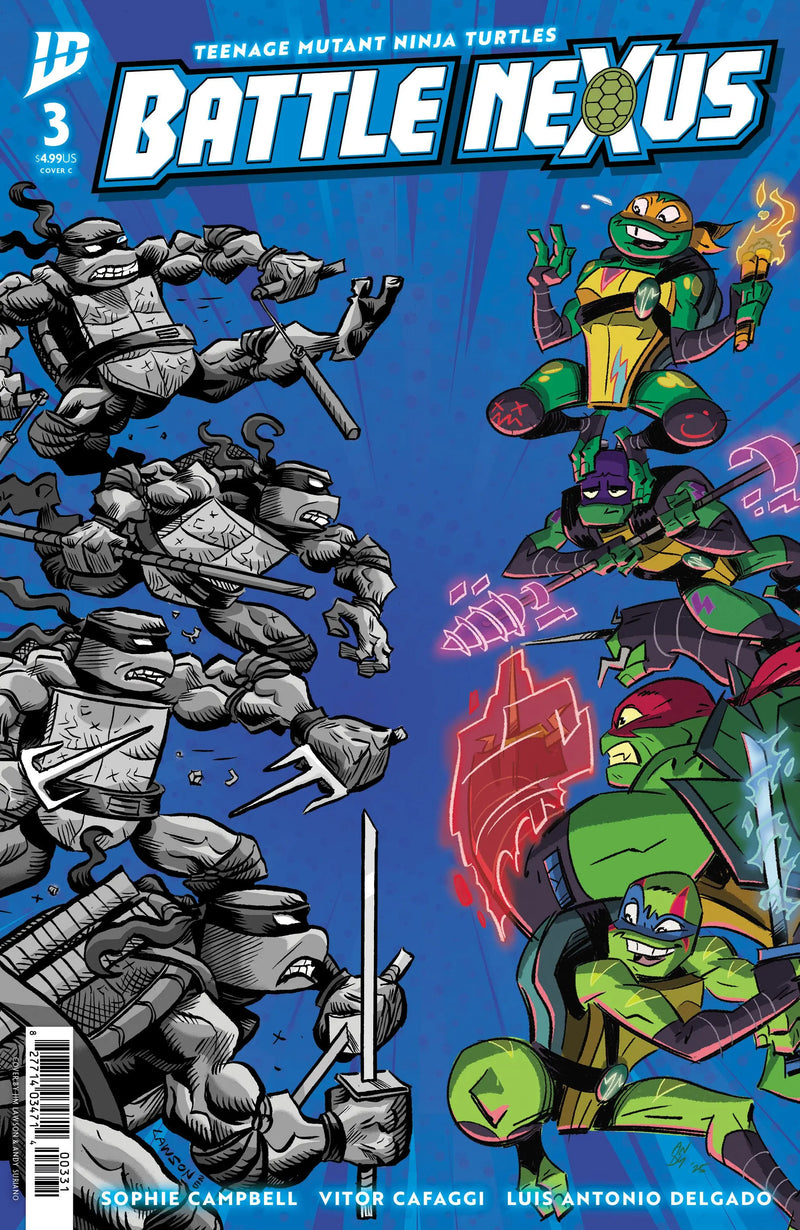 Teenage Mutant Ninja Turtles: Battle Nexus #3 IDW Publishing