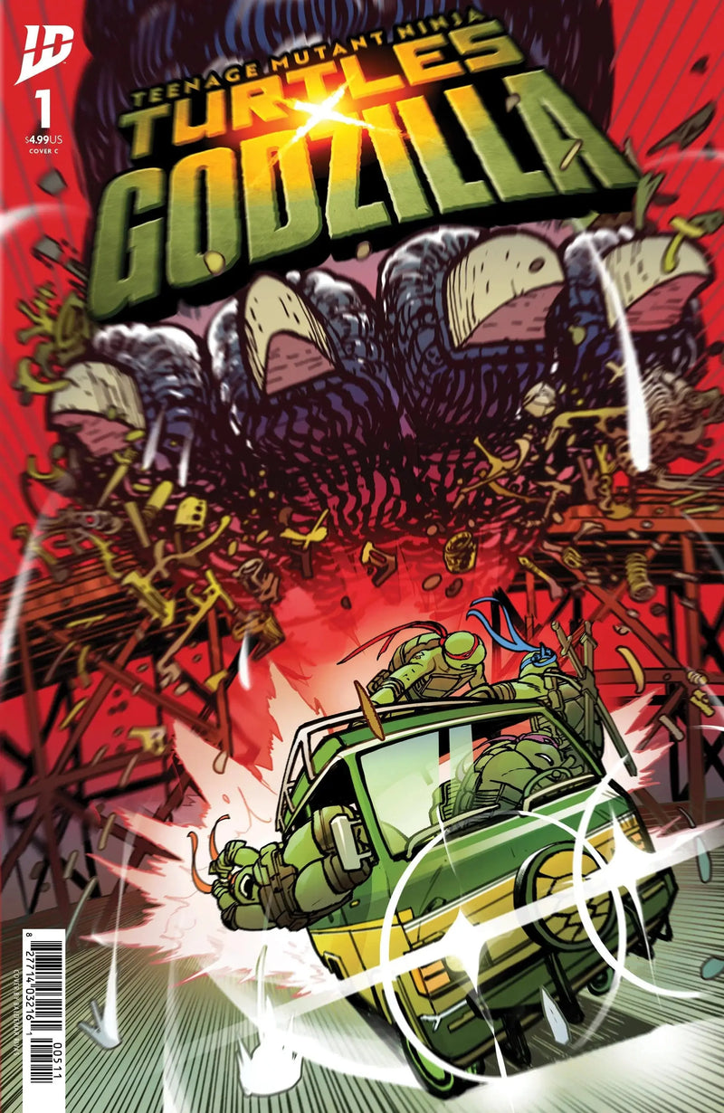 Teenage Mutant Ninja Turtles X Godzilla #1 IDW Publishing