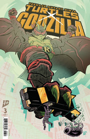 Teenage Mutant Ninja Turtles X Godzilla #3 IDW Publishing