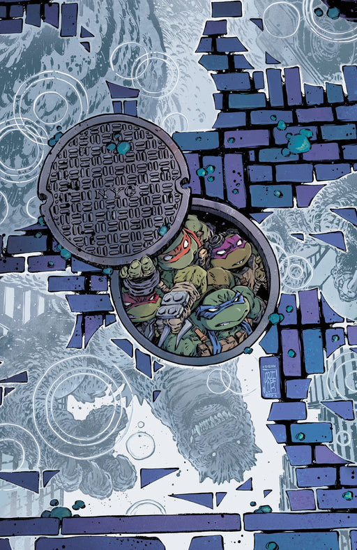 Teenage Mutant Ninja Turtles X Godzilla #4 Variant Ri (25) (Corona Full Art) IDW Publishing