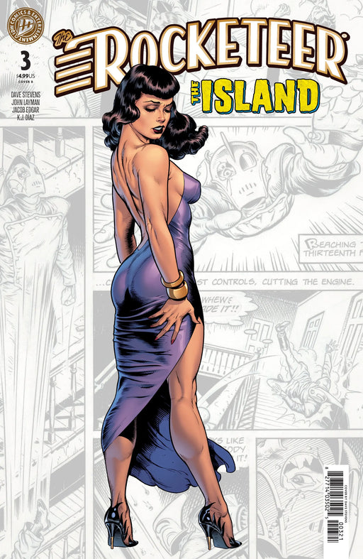 The Rocketeer: The Island #3 Variant B (Stevens) IDW Publishing