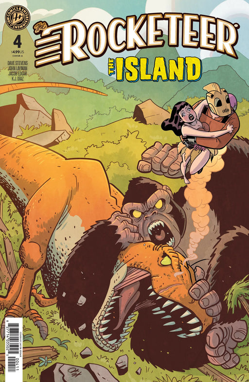 The Rocketeer: The Island #4 Cover A (Edgar) IDW Publishing