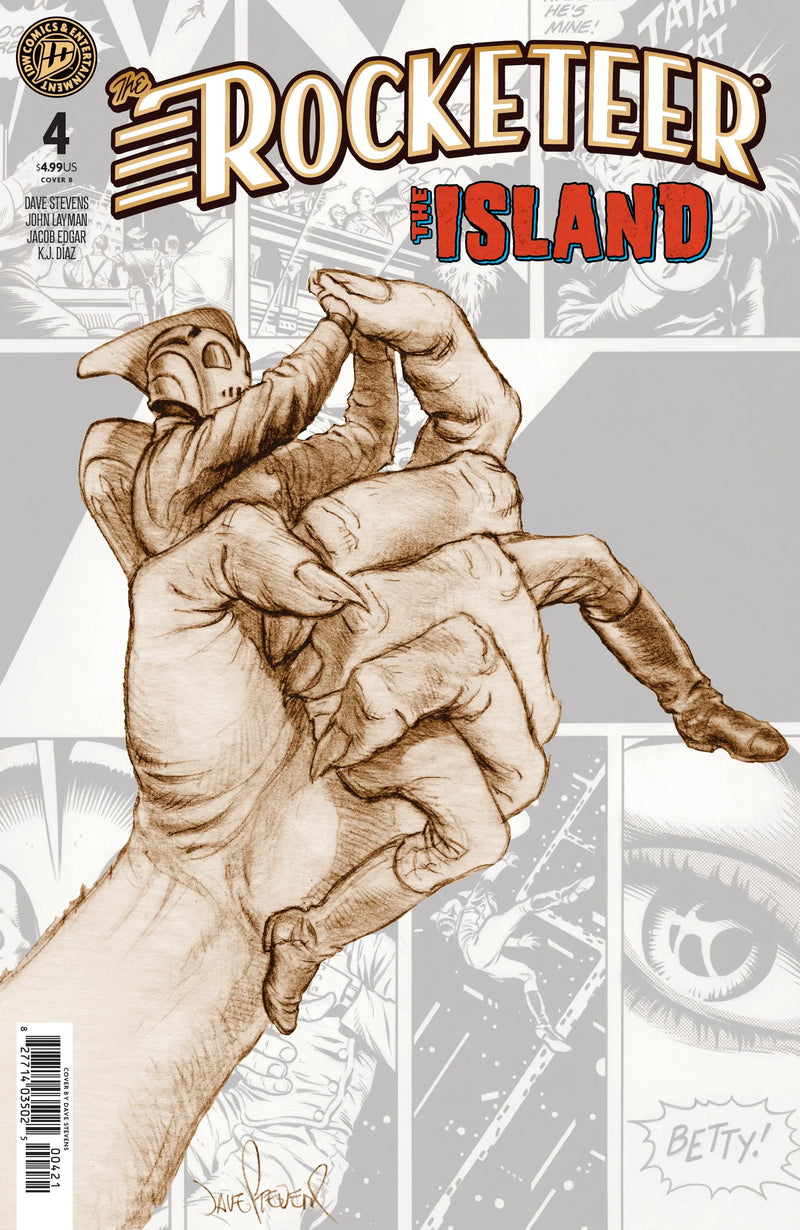 The Rocketeer: The Island #4 Variant B (Stevens) IDW Publishing