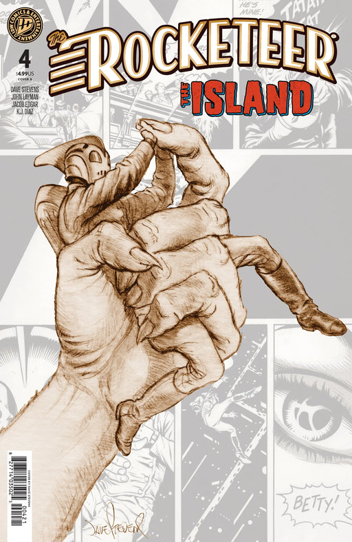 The Rocketeer: The Island #4 Variant B (Stevens) IDW Publishing