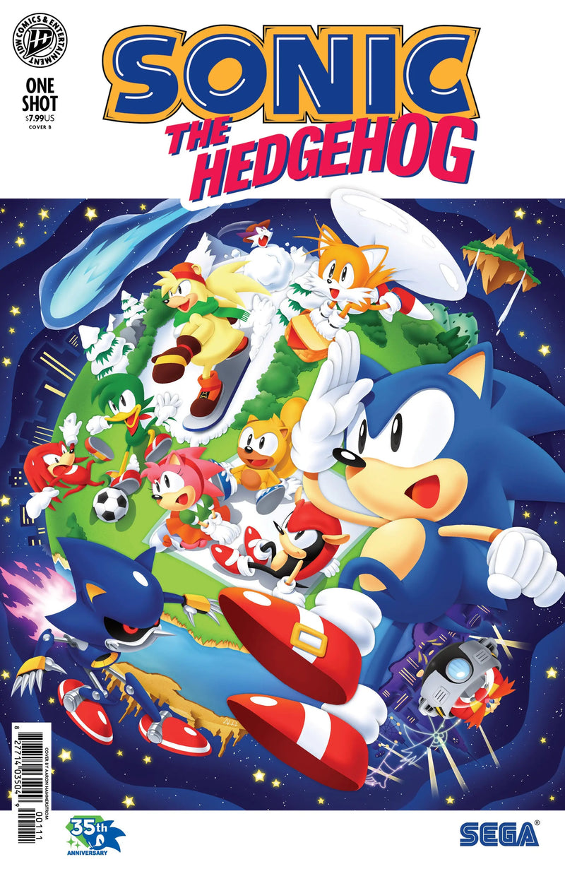 Sonic The Hedgehog: 35th Anniversary Special Variant B (Hammerstrom) IDW Publishing