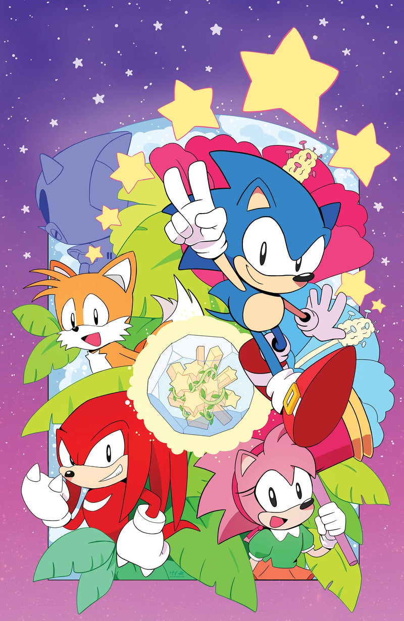 Sonic The Hedgehog: 35th Anniversary Special Variant C Foil (Ata Full Art) IDW Publishing