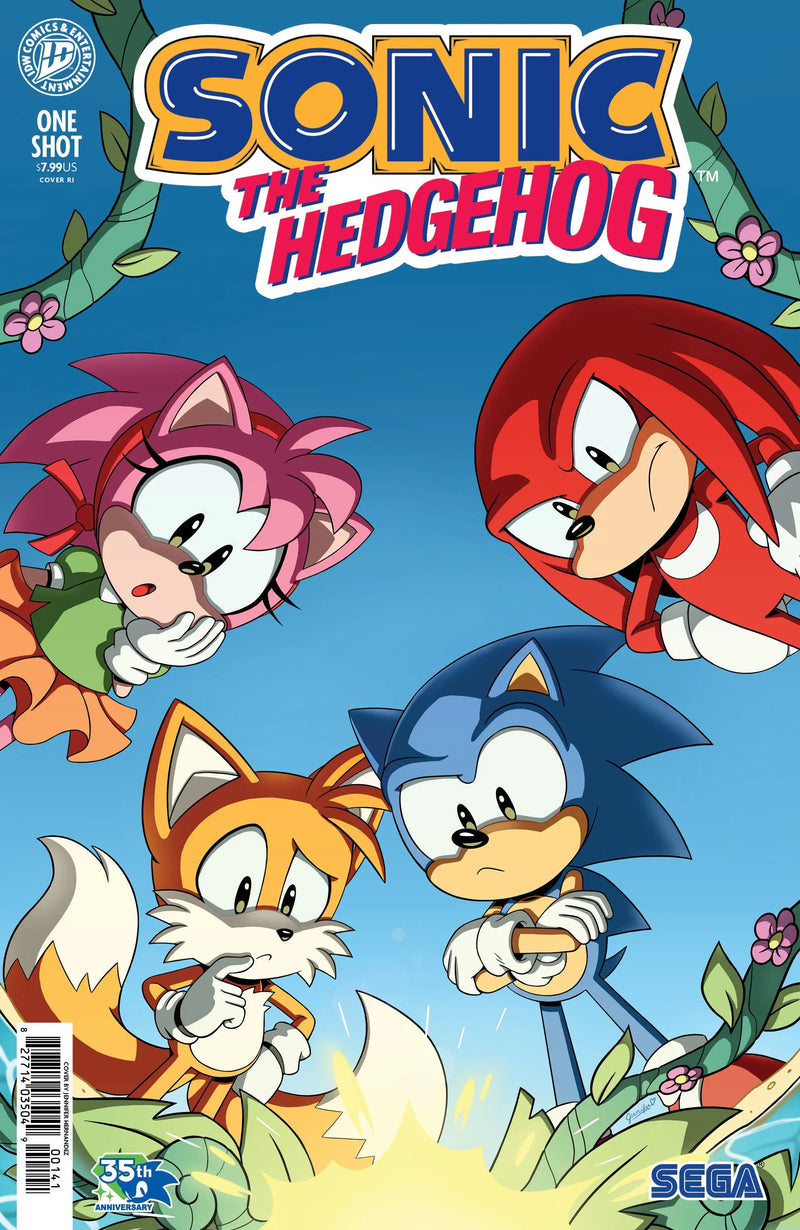 Sonic The Hedgehog: 35th Anniversary Special Variant Ri (15) (Hernandez) IDW Publishing