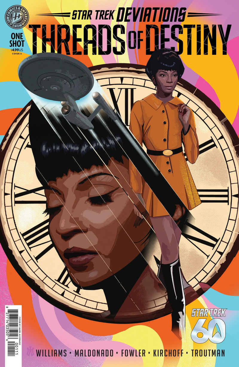 Star Trek: Deviations  Threads Of Destiny Cover A (Alvarado) IDW Publishing