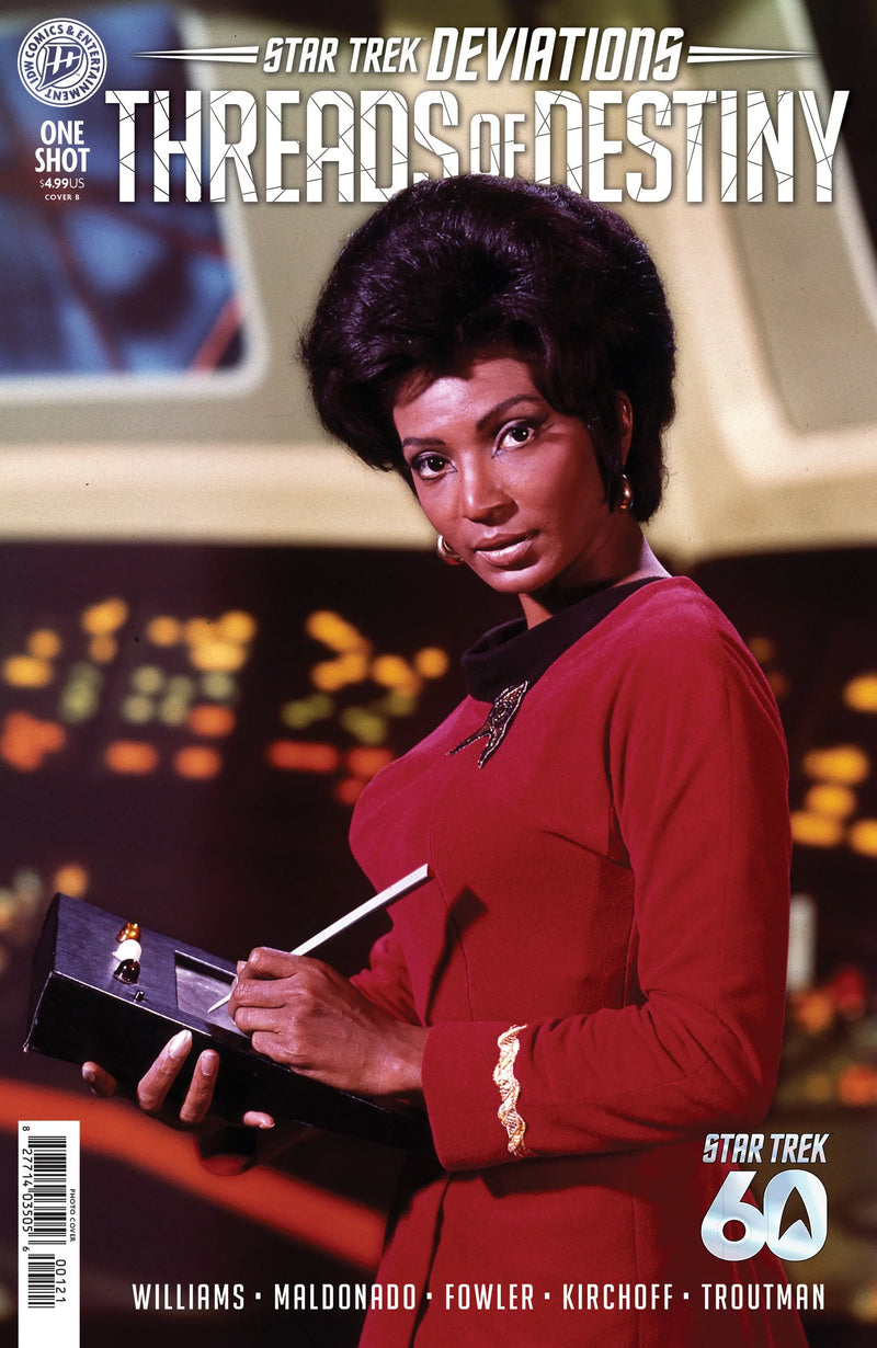 Star Trek: Deviations  Threads Of Destiny Variant B (Photo Variant) IDW Publishing