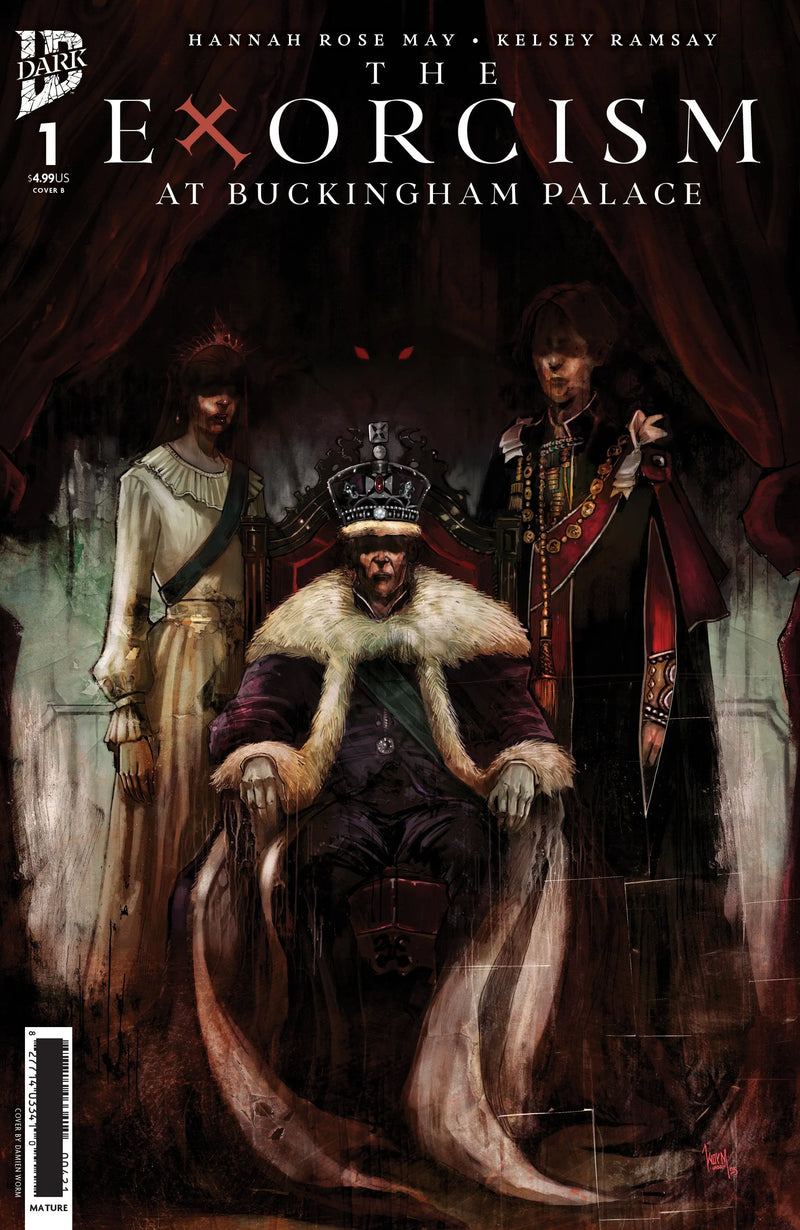 The Exorcism At Buckingham Palace #1 Variant B (Damien Worm) IDW Publishing