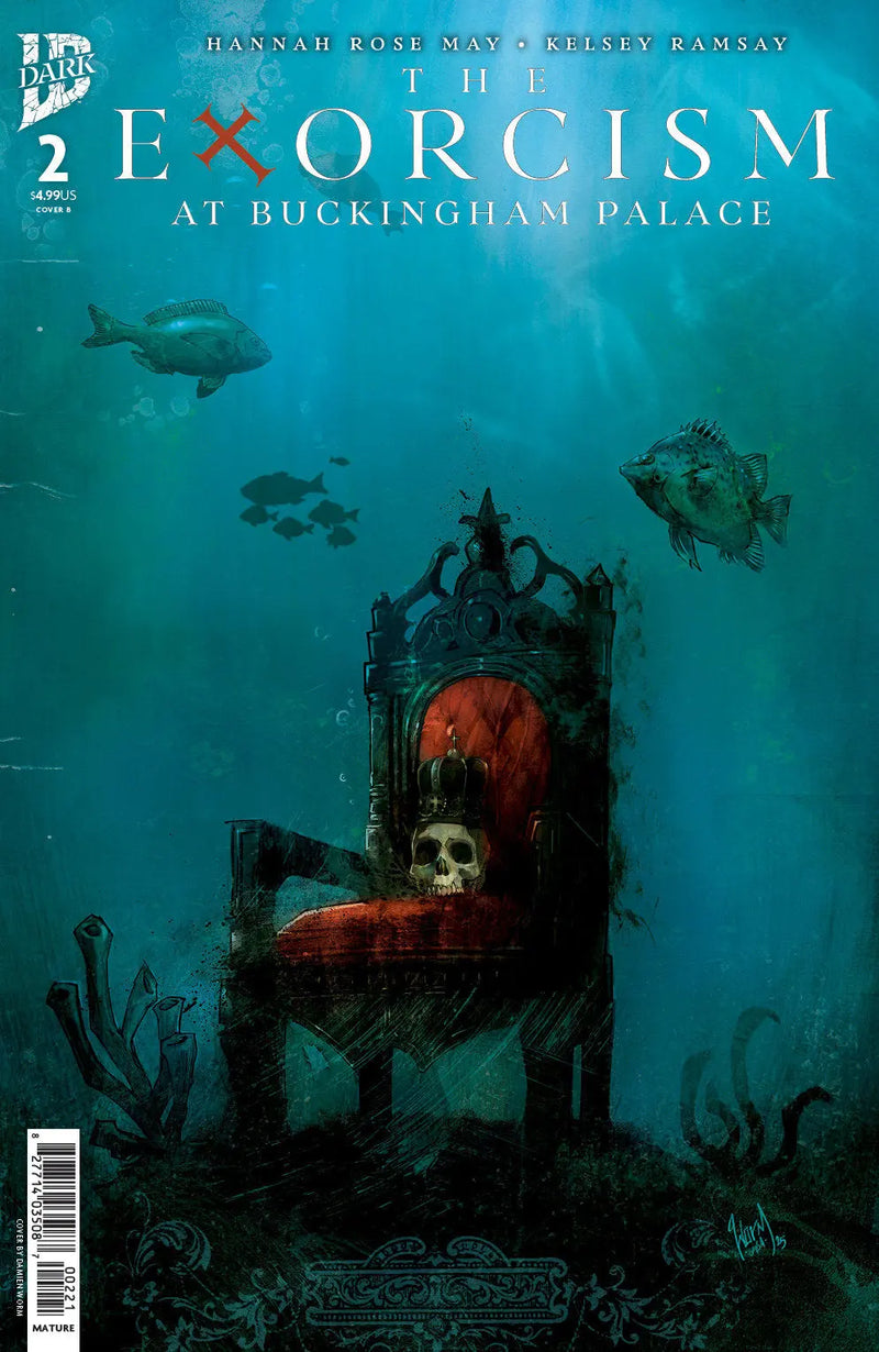 The Exorcism At Buckingham Palace #2 Variant B (Damien Worm) IDW Publishing