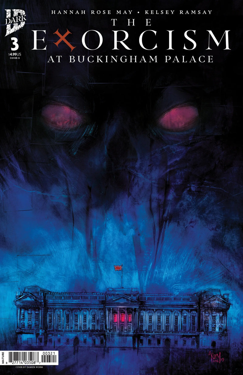 The Exorcism At Buckingham Palace #3 Variant B (Damien Worm) IDW Publishing