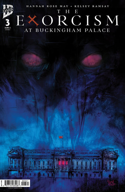 The Exorcism At Buckingham Palace #3 Variant B (Damien Worm) IDW Publishing