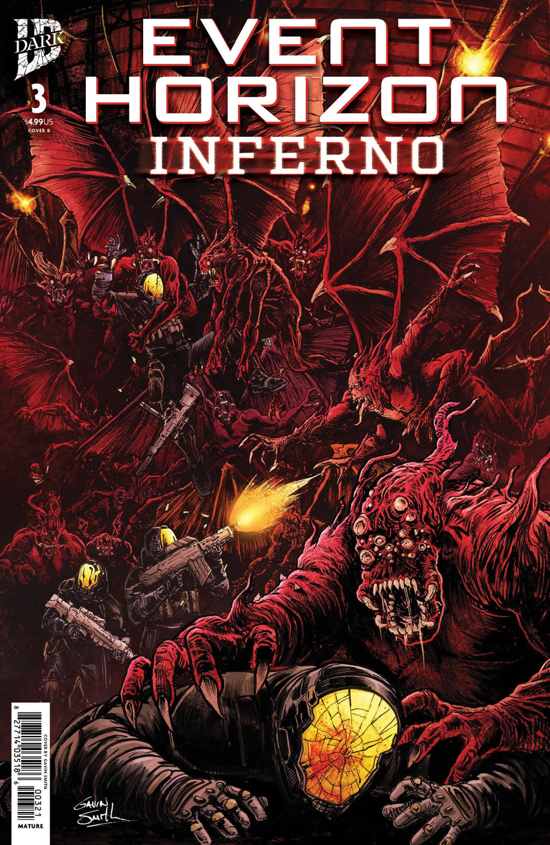 Event Horizon: Inferno #3 Variant B (Smith) IDW Publishing