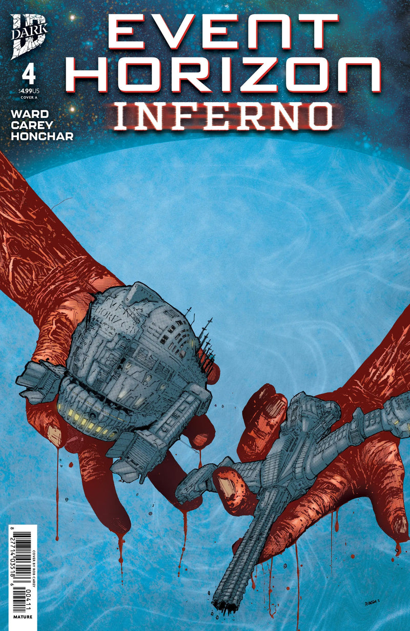 Event Horizon: Inferno #4 Cover A (Carey) IDW Publishing