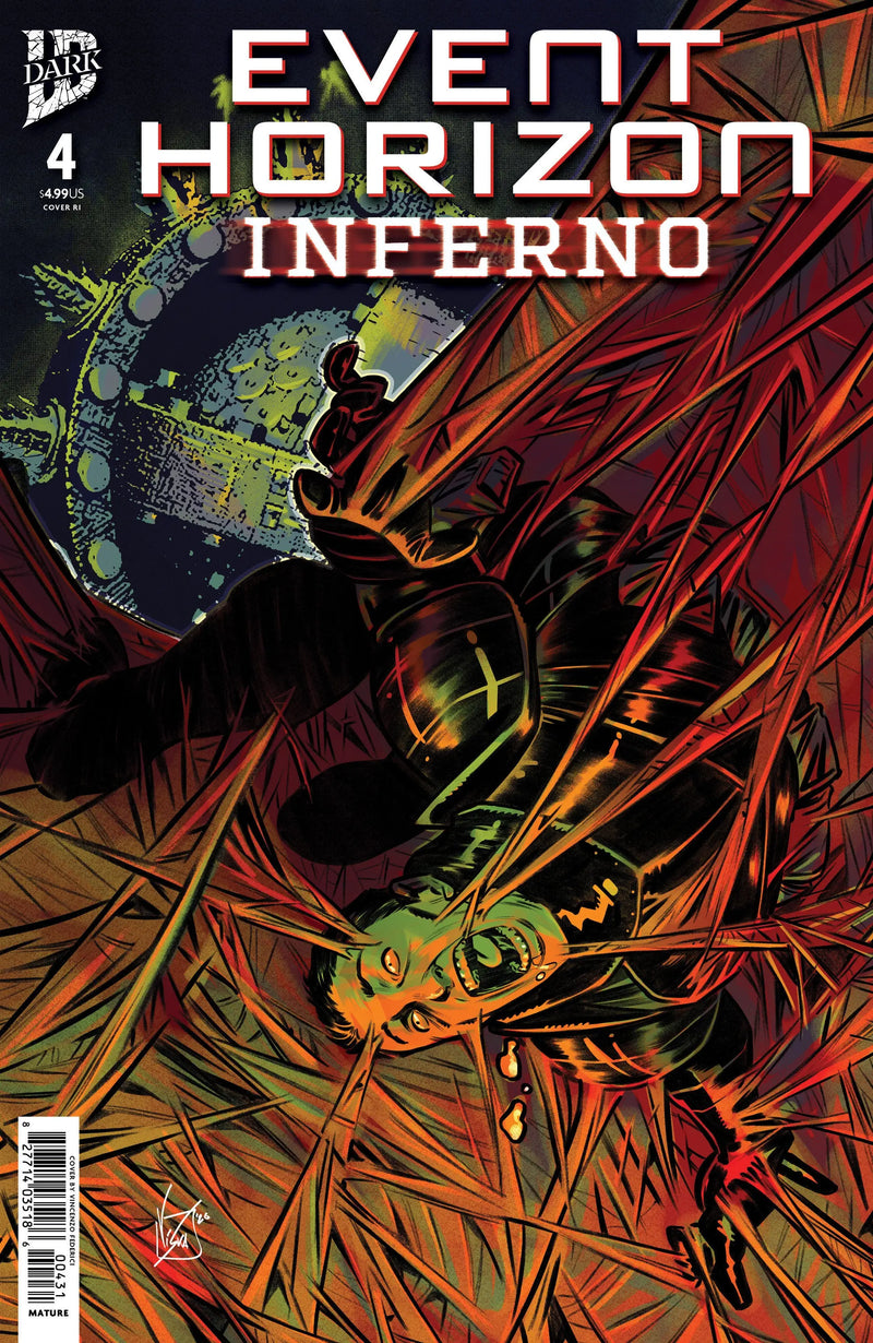 Event Horizon: Inferno #4 Variant Ri (10) (Federici) IDW Publishing