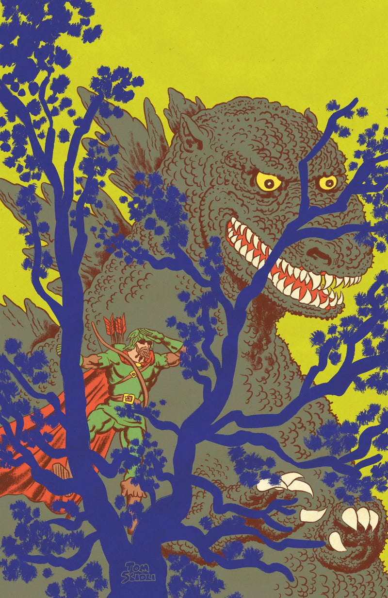 Godzillas Monsterpiece Theatre Presents: Romeo & Juliet & Godzilla Variant Ri (10) (Scioli Robin Hood Variant) IDW Publishing