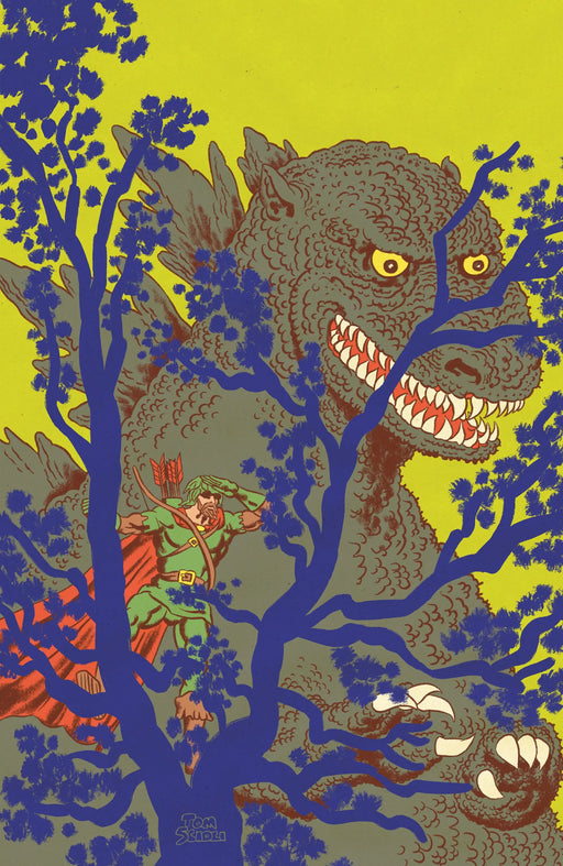 Godzillas Monsterpiece Theatre Presents: Romeo & Juliet & Godzilla Variant Ri (10) (Scioli Robin Hood Variant) IDW Publishing