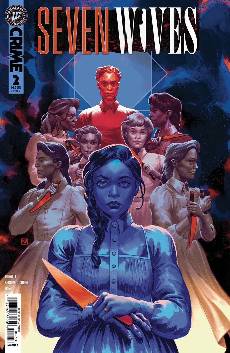 Seven Wives #2 Cover A (Valerio) IDW Publishing