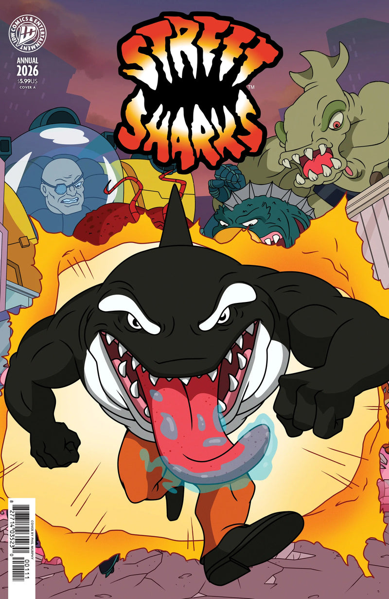 Street Sharks: Annual 2026 Cover A (Murphy) IDW Publishing