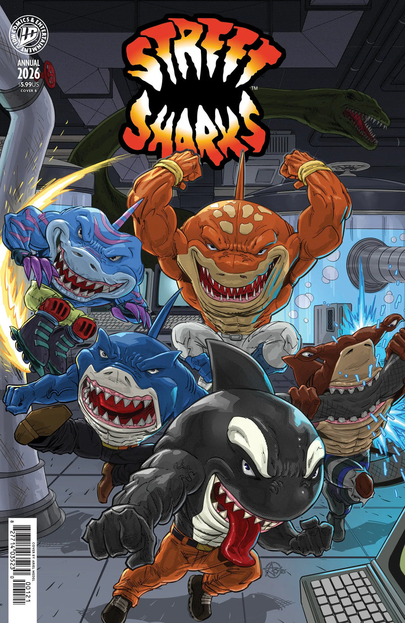 Street Sharks: Annual 2026 Variant B (Medel) IDW Publishing