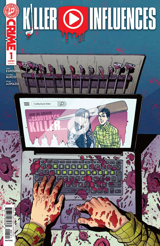 Killer Influences #1 Variant B (Burzo) IDW Publishing