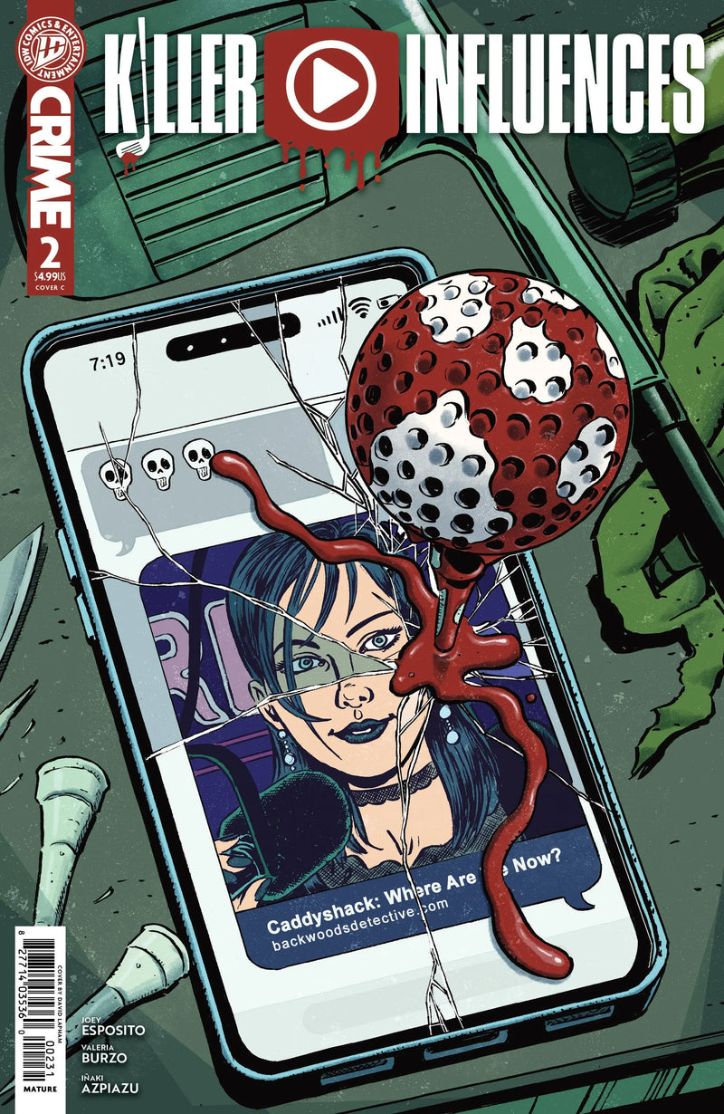 Killer Influences #2 Variant C (Lapham) IDW Publishing