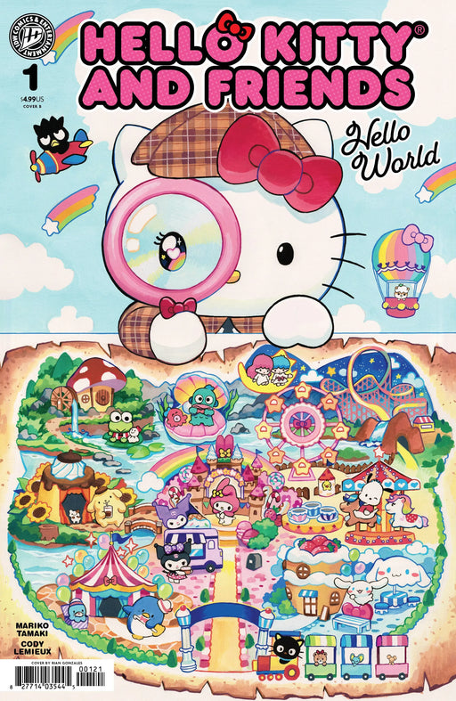 Hello Kitty And Friends: Hello World! #1 Variant B (Gonzales) IDW Publishing