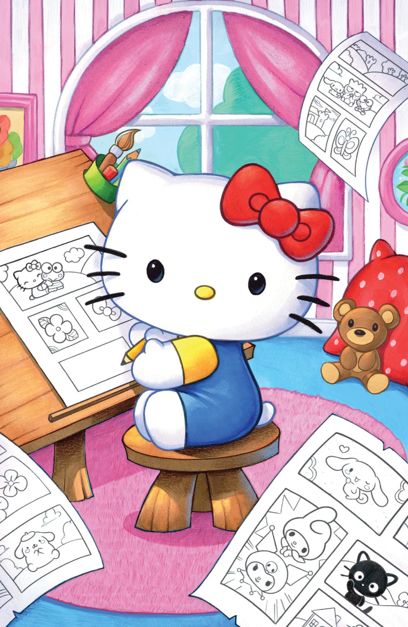 Hello Kitty And Friends: Hello World! #1 Variant Ri (50) (Zullo Uminga Full Art) IDW Publishing