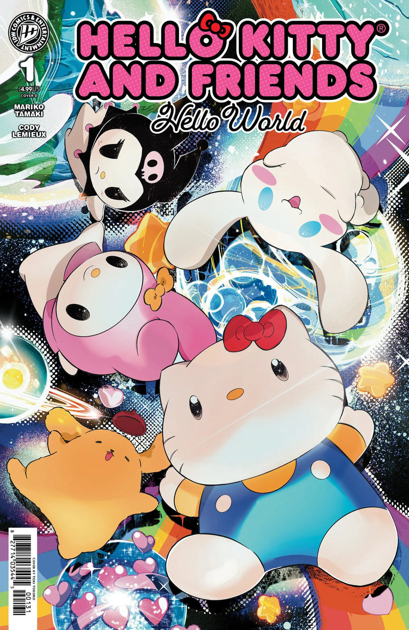 Hello Kitty And Friends: Hello World! #1 Variant D (Tokitokoro) IDW Publishing