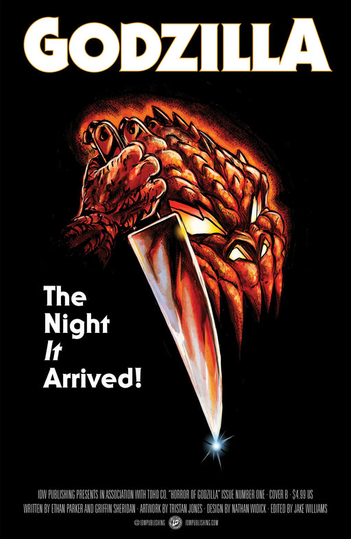 The Horror Of Godzilla [Kai Sei Era] #1 Variant B (Tunica Movie Homage Cover) IDW Publishing