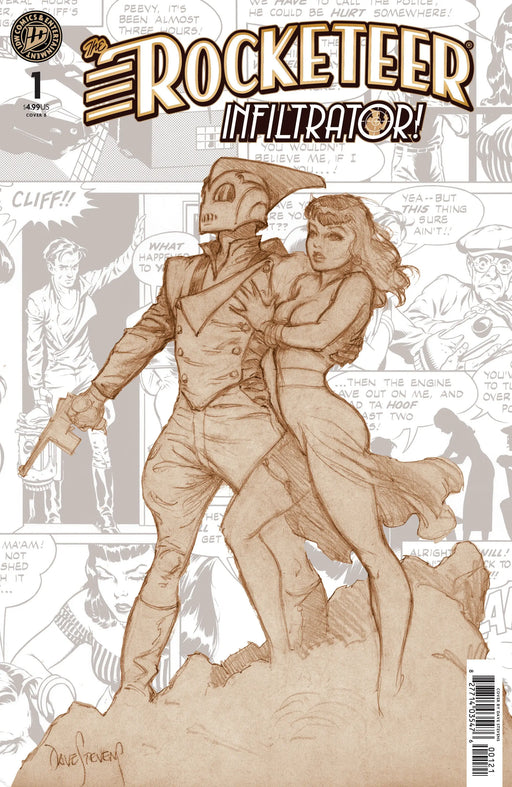 The Rocketeer: Infiltrator! #1 Variant B (Stevens) IDW Publishing