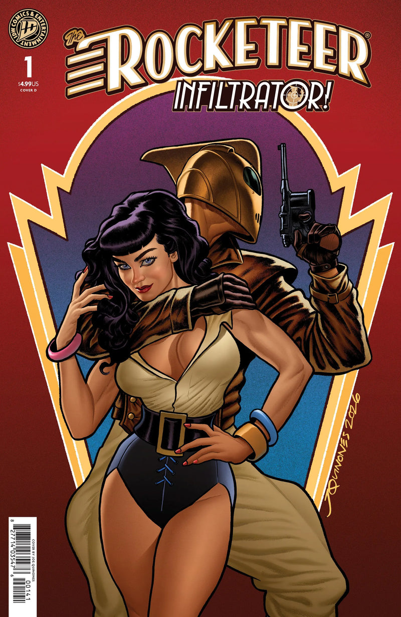 The Rocketeer: Infiltrator! #1 Variant D (Quinones) IDW Publishing