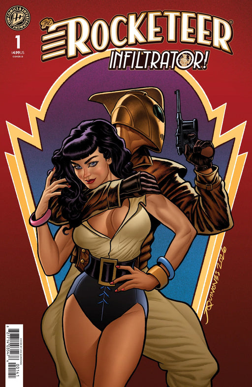The Rocketeer: Infiltrator! #1 Variant D (Quinones) IDW Publishing