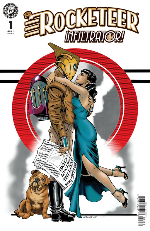 The Rocketeer: Infiltrator! #1 Variant Ri (10) (Britton) IDW Publishing