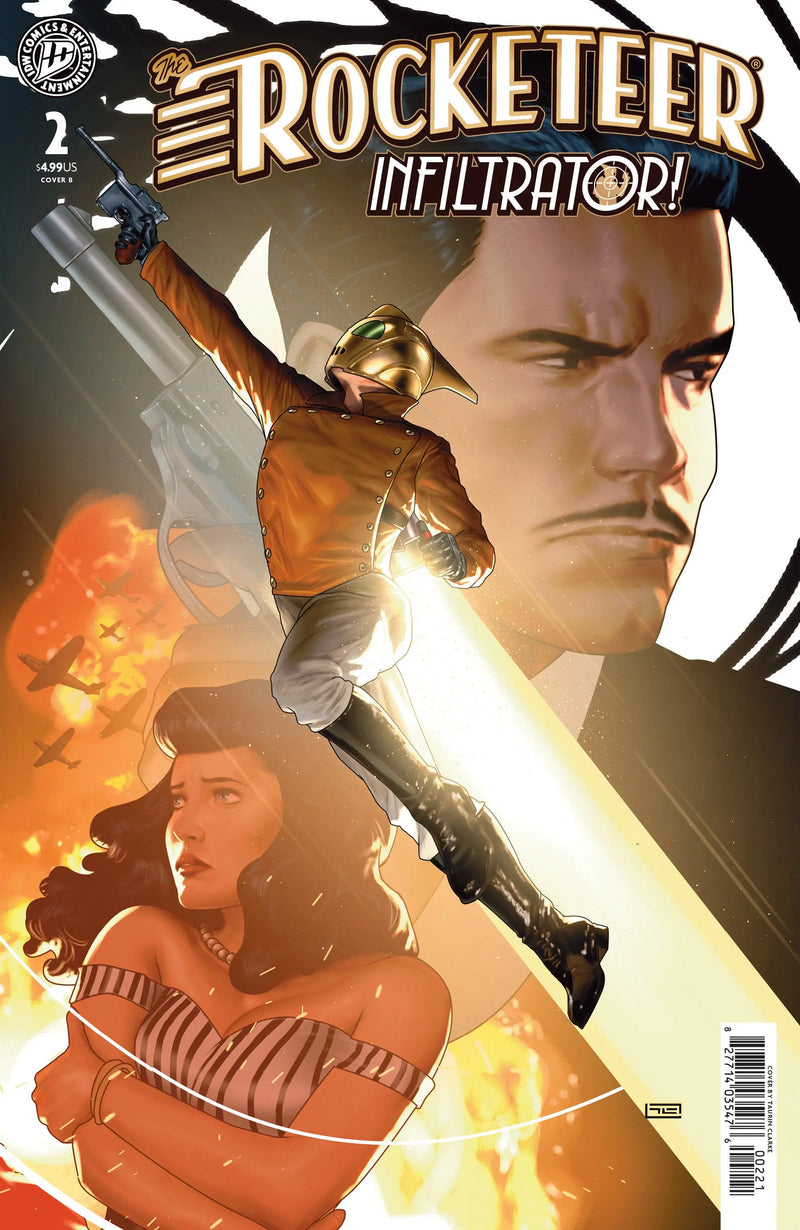 The Rocketeer: Infiltrator! #2 Variant B (Clarke) IDW Publishing