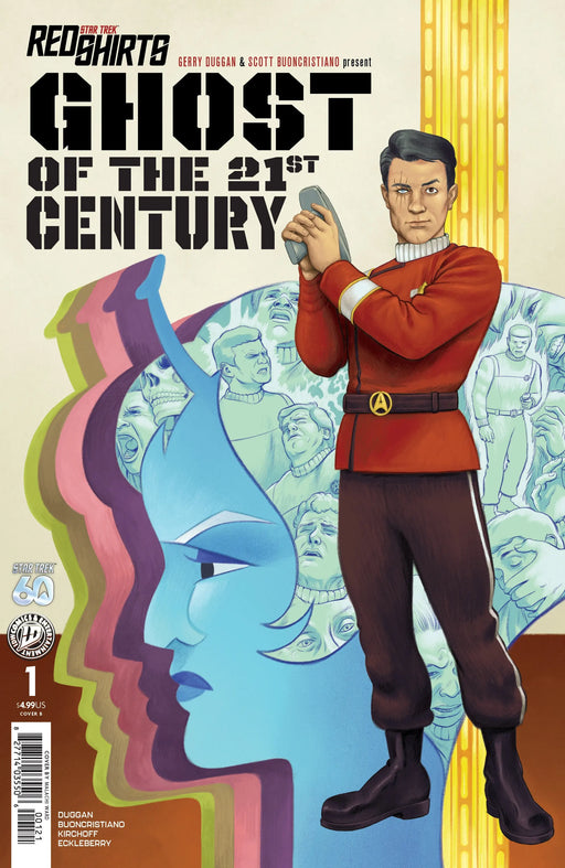 Star Trek: Red Shirts  Ghost Of The 21st Century #1 Variant B (Ward) IDW Publishing