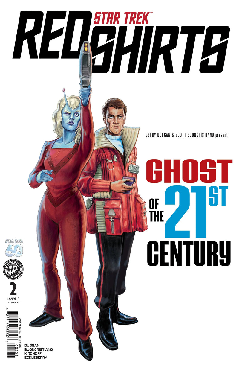 Star Trek: Red Shirts  Ghost Of The 21st Century #2 Variant B (Ward) IDW Publishing