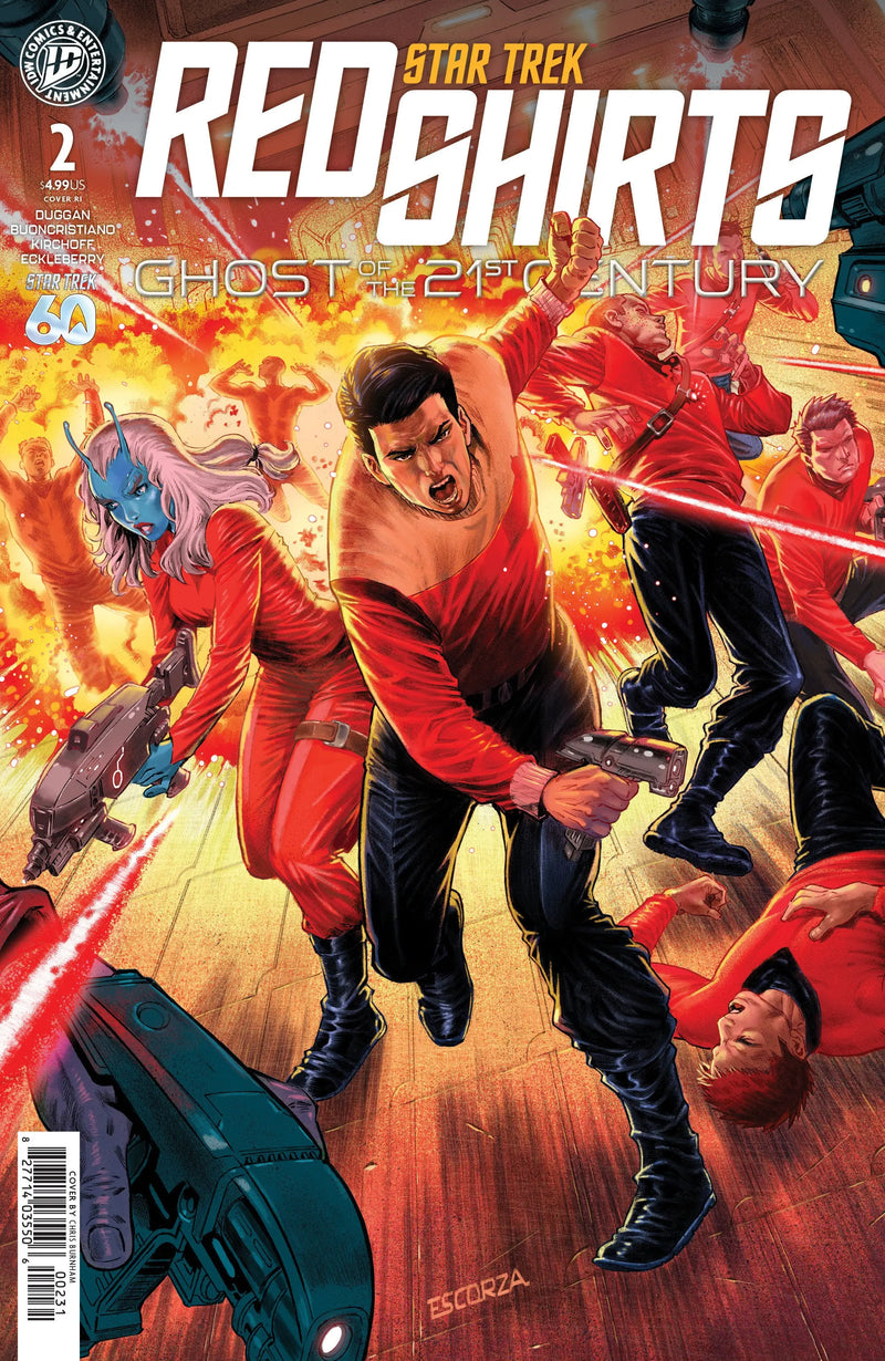 Star Trek: Red Shirts  Ghost Of The 21st Century #2 Variant Ri (10) (Escorza Brothers) IDW Publishing