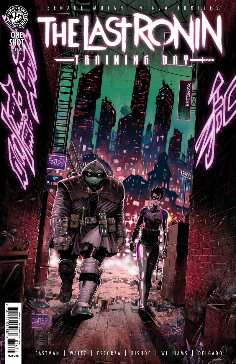Teenage Mutant Ninja Turtles: The Last Ronin  Training Day Cover A (Escorza Brothers) IDW Publishing