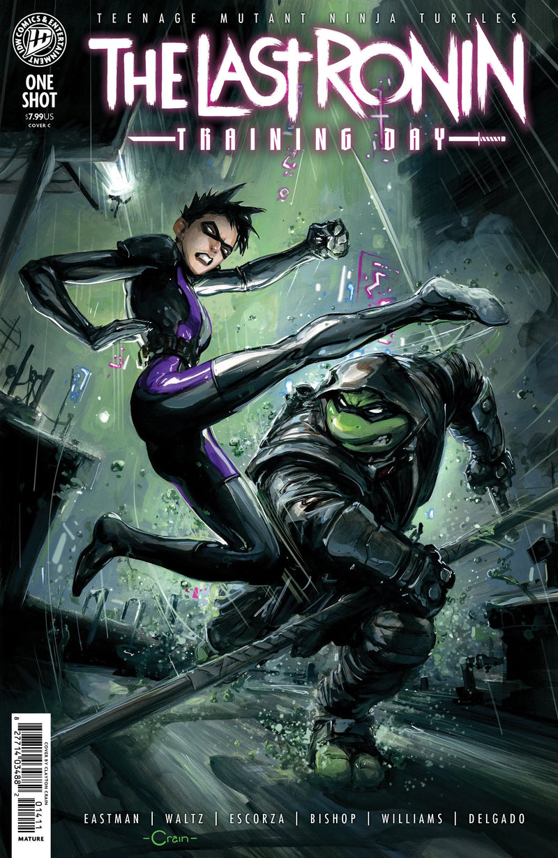 Teenage Mutant Ninja Turtles: The Last Ronin  Training Day Variant C (Crain) IDW Publishing