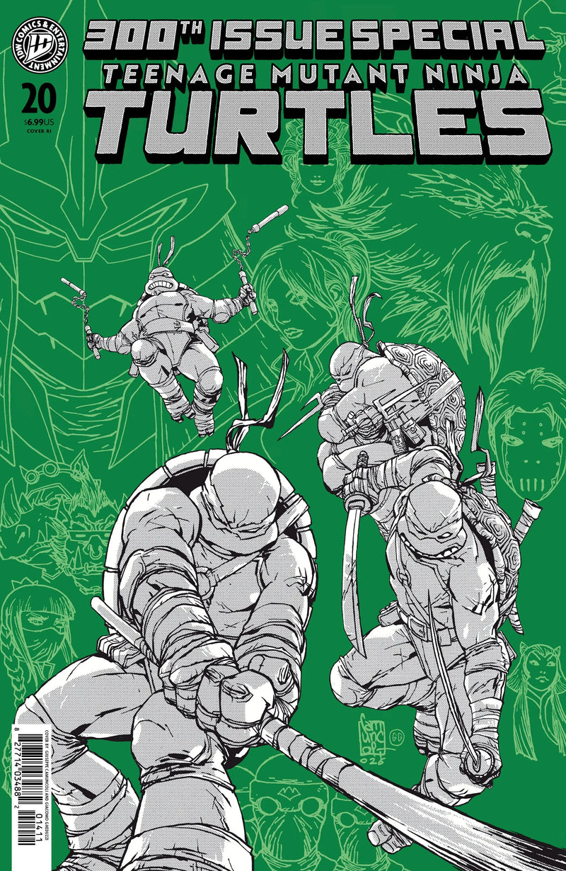 Teenage Mutant Ninja Turtles #20: 300th Issue Special Variant Ri (100) (Camuncoli) IDW Publishing